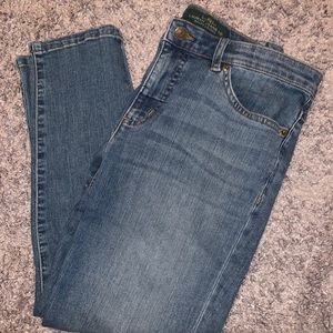 Lauren Ralph Lauren Classic Straight Cropped Denim